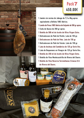 Pack 7. Regalos de empresa,  Navidad o regalo a amigos