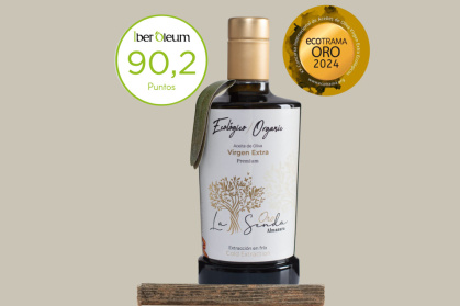 Aceite de Oliva Virgen Extra Ecológico Cosecha Temprana Oro La Senda Premium (Etiqueta blanca)