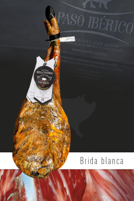 Paleta Ibérica de Cebo 50% Raza Ibérica Brida Blanca del Valle de los Pedroches (Córdoba)