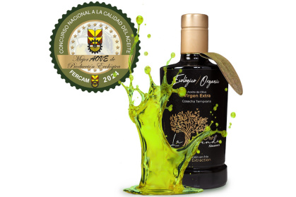 Aceite de Oliva Virge Extra Ecológico Oro La Senda Cosecha Tempana (Etiqueta negra)