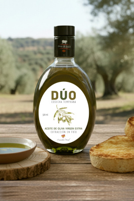 AOVE Dúo Cosecha temprana de 500 ml. Extracción en frío