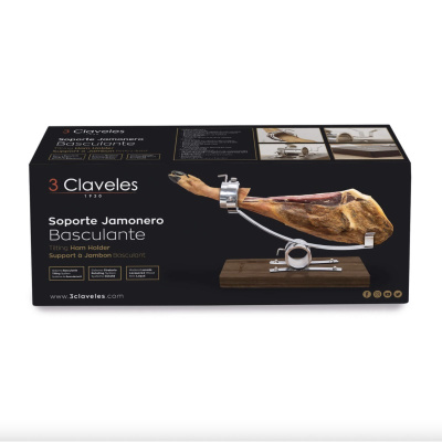 Jamonero giratorio basculante 3 Claveles